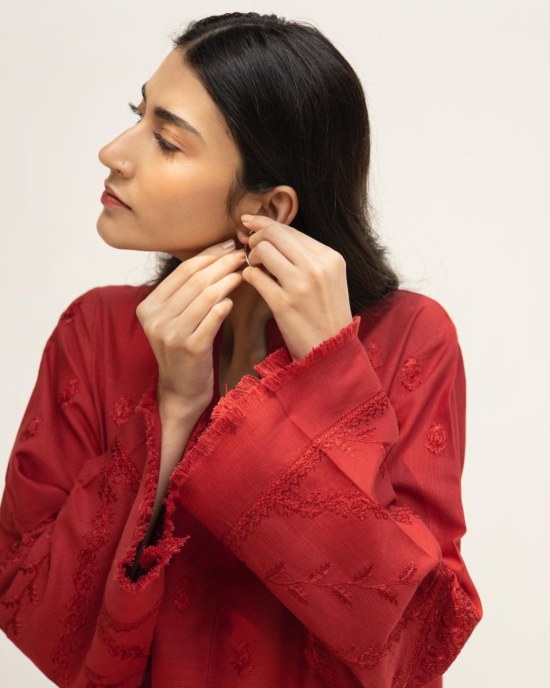 2-Piece Lawn Stitched Embroidered Outfit
