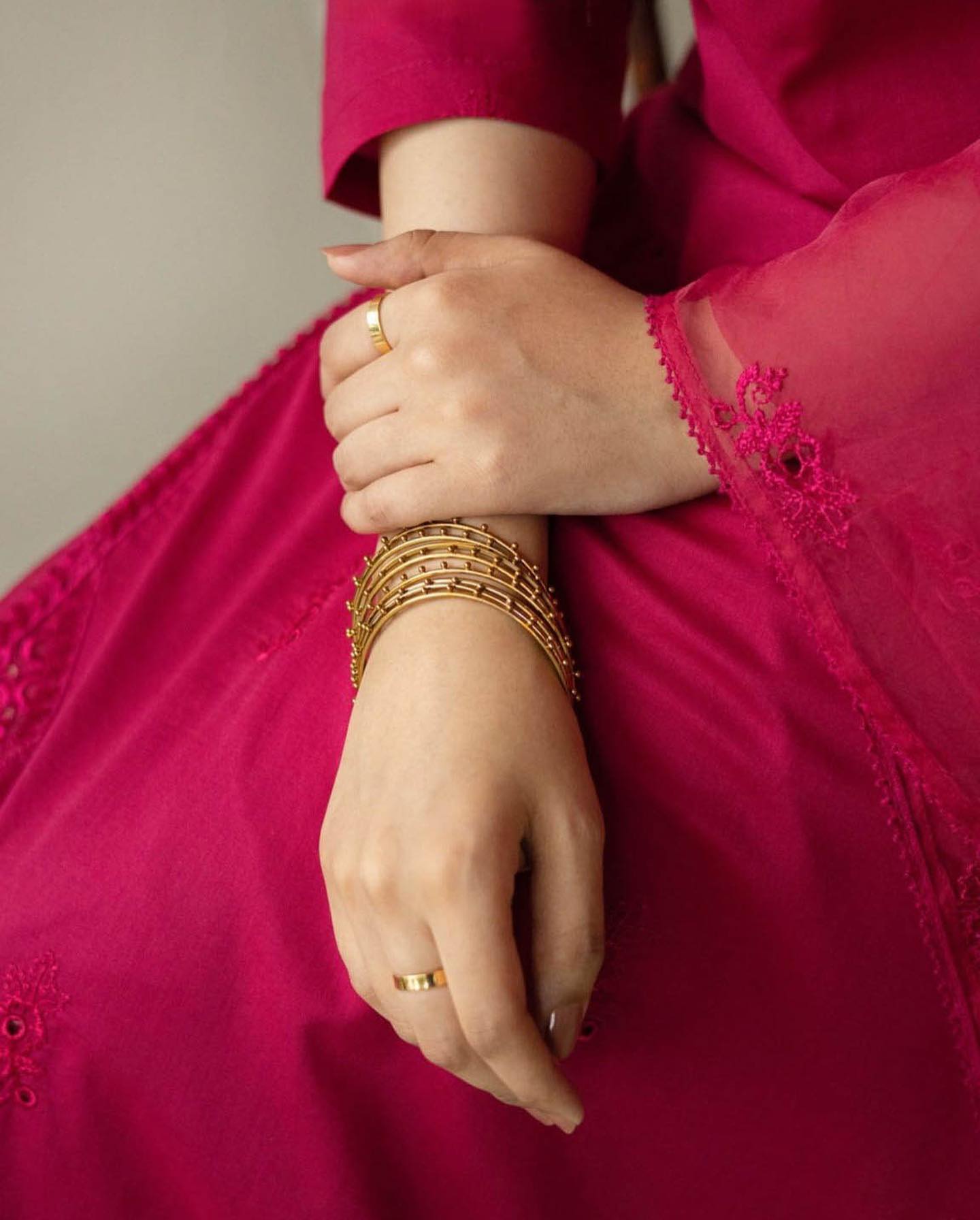 3-Pc stitched Embroidered Outfit