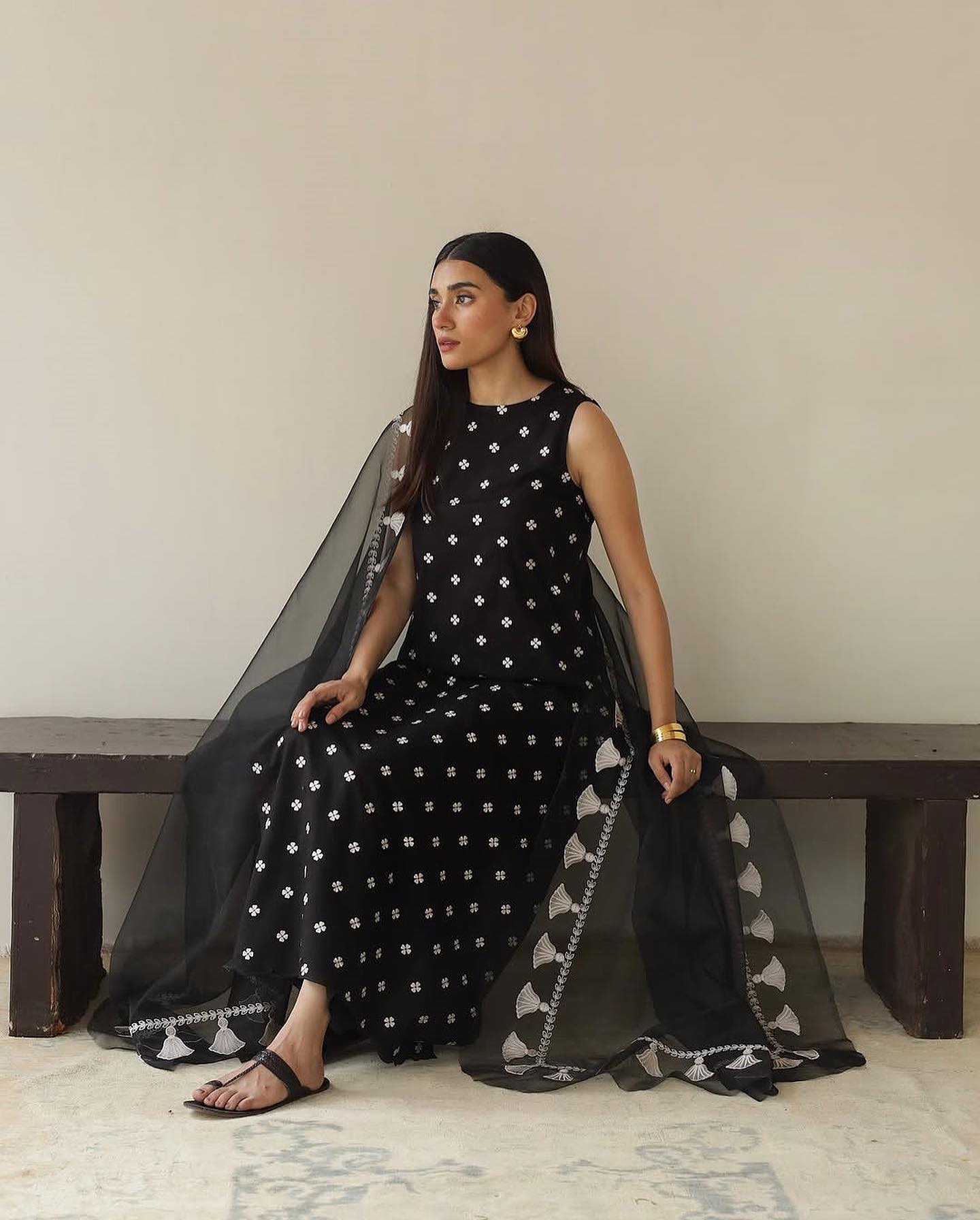 3-PC Stitched Embroidered outfit